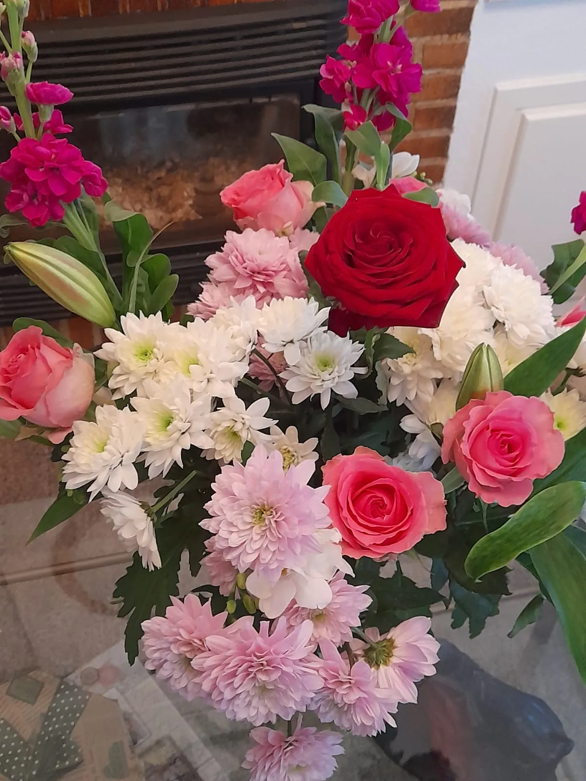 A floral arrangement by Blooming Marvellous
