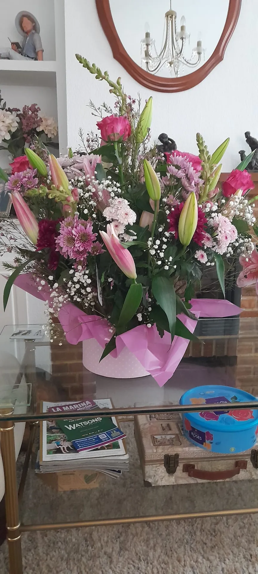 A floral arrangement by Blooming Marvellous