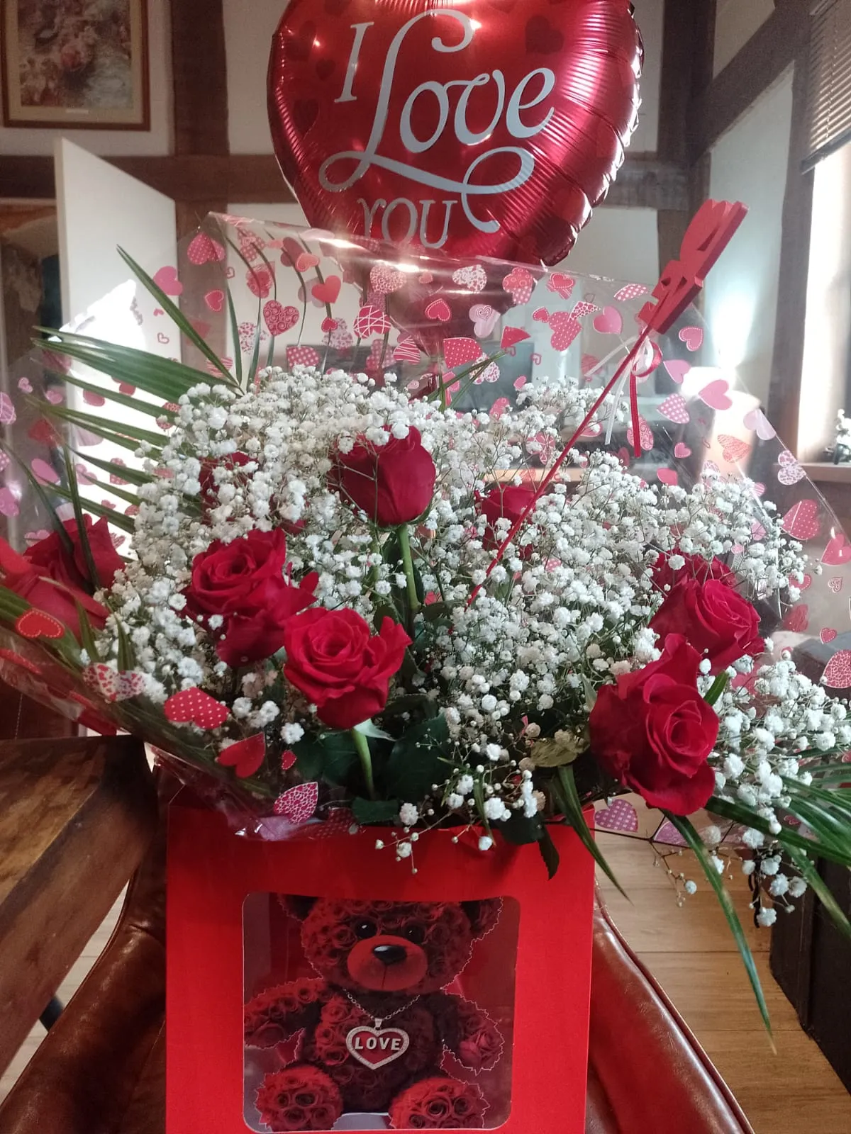 A floral arrangement by Blooming Marvellous