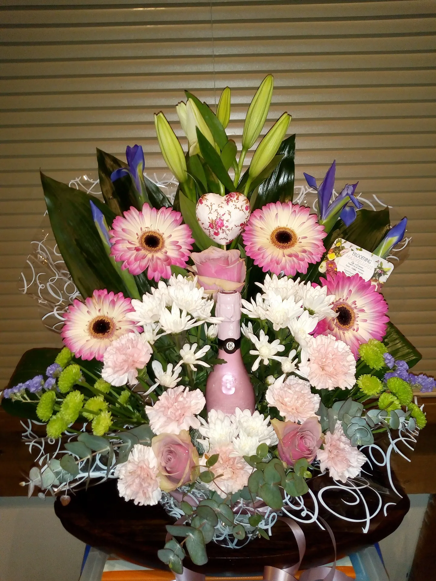 A floral arrangement by Blooming Marvellous