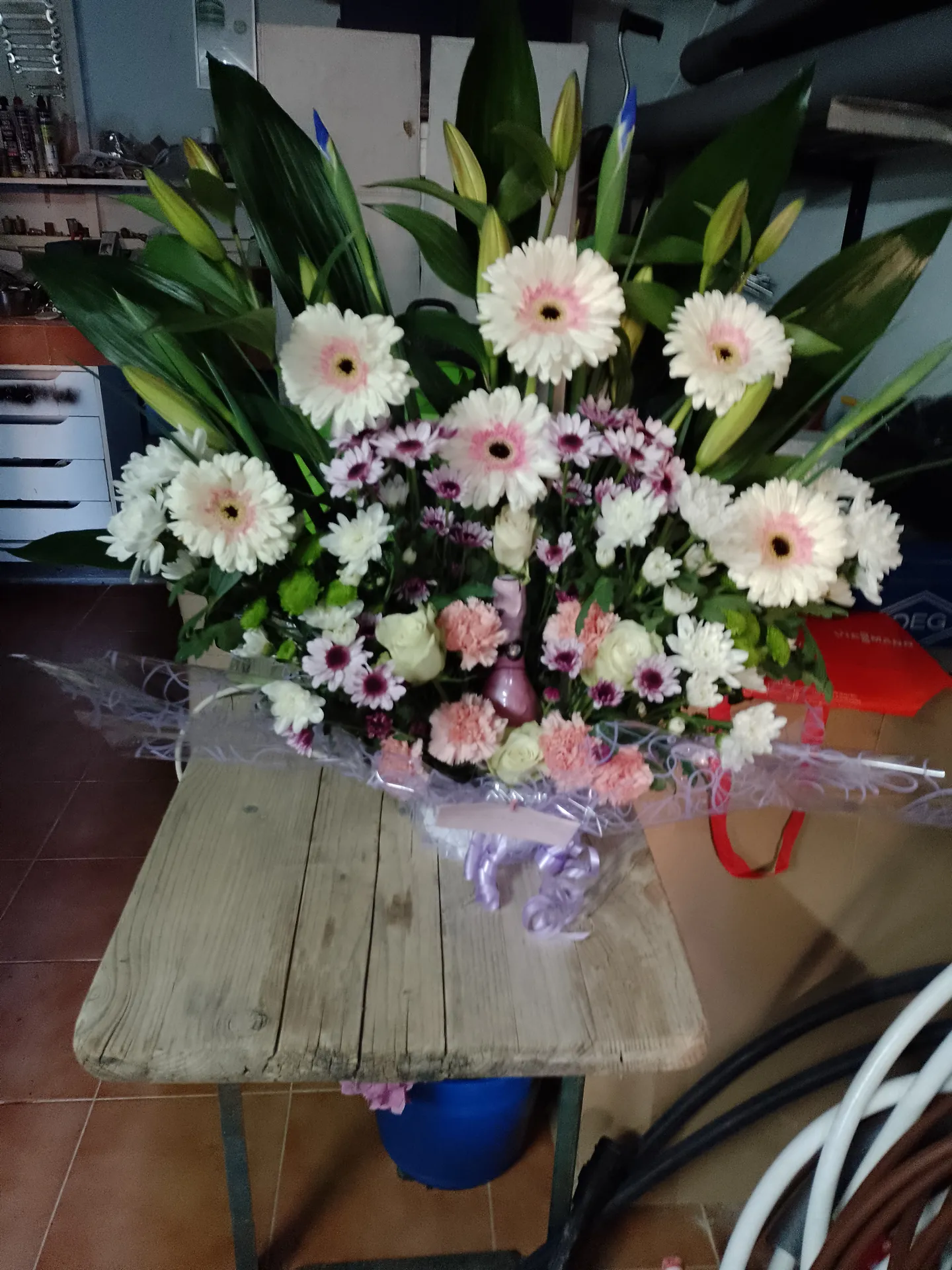 A floral arrangement by Blooming Marvellous