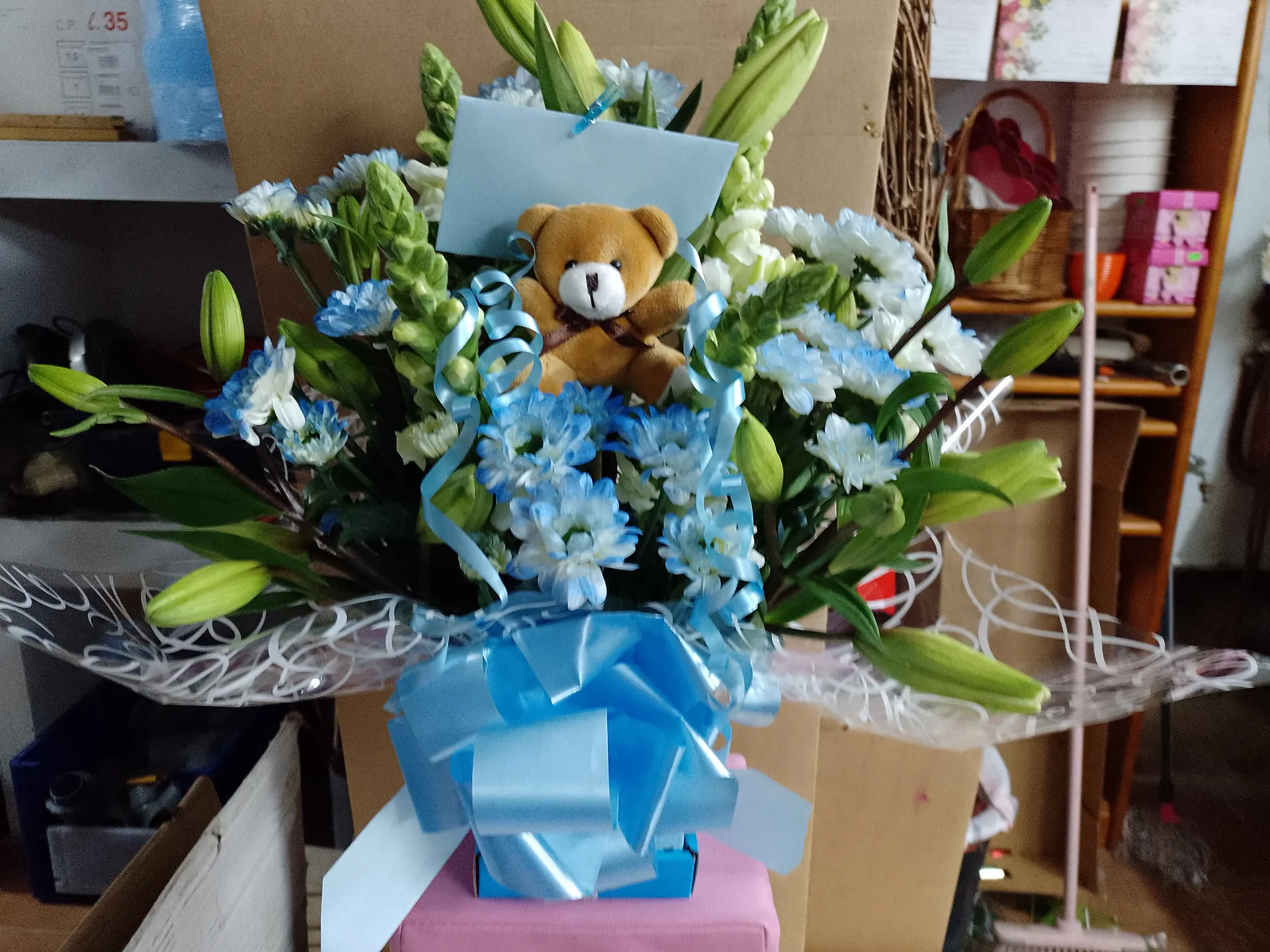 A floral arrangement by Blooming Marvellous