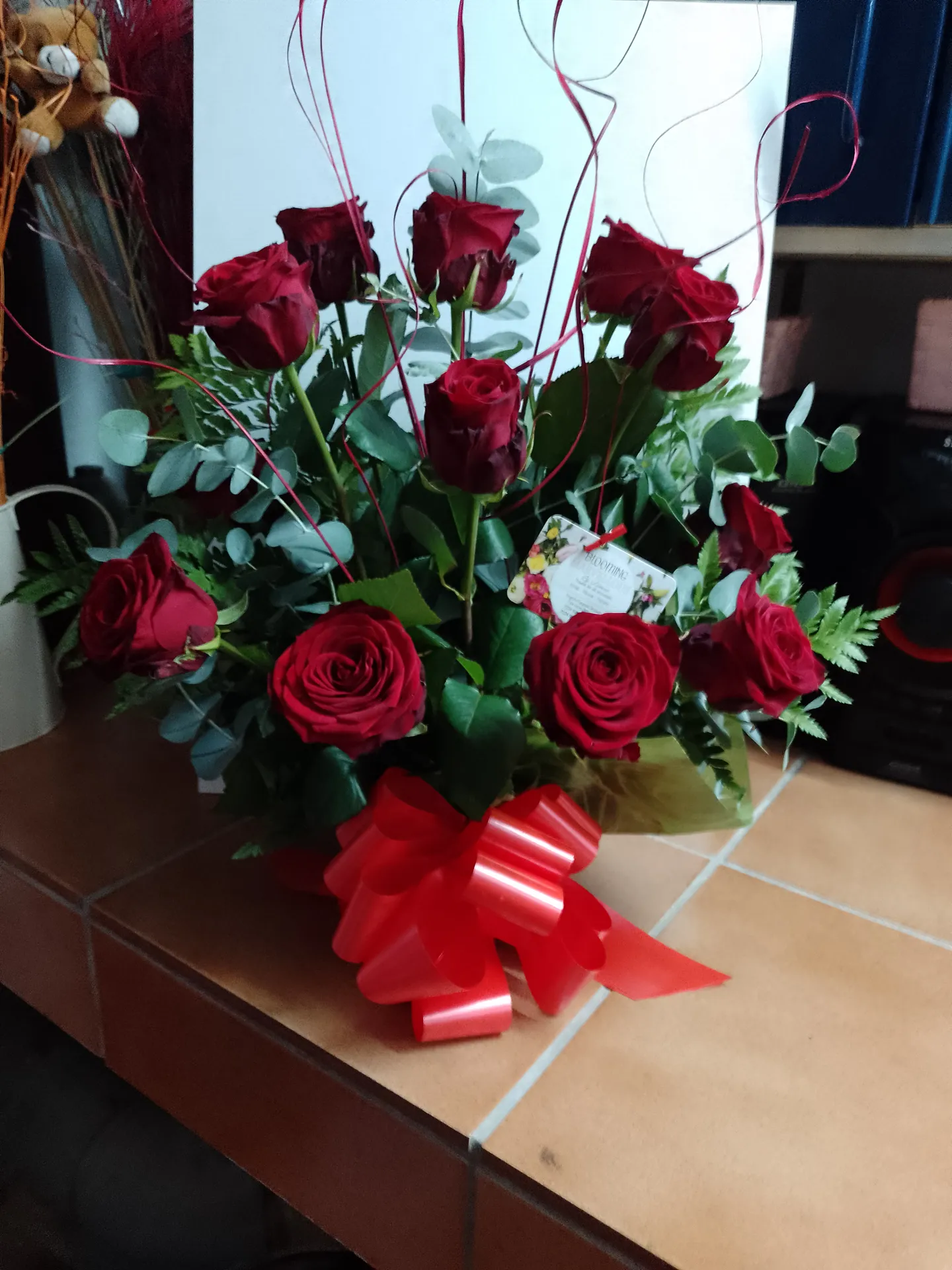 A floral arrangement by Blooming Marvellous