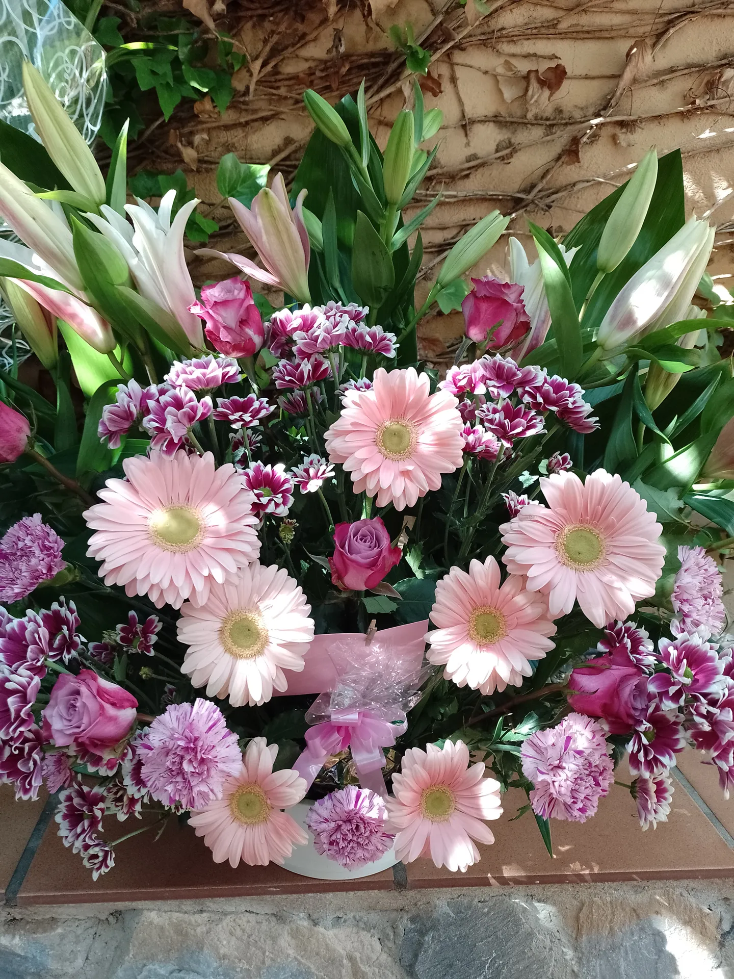 A floral arrangement by Blooming Marvellous