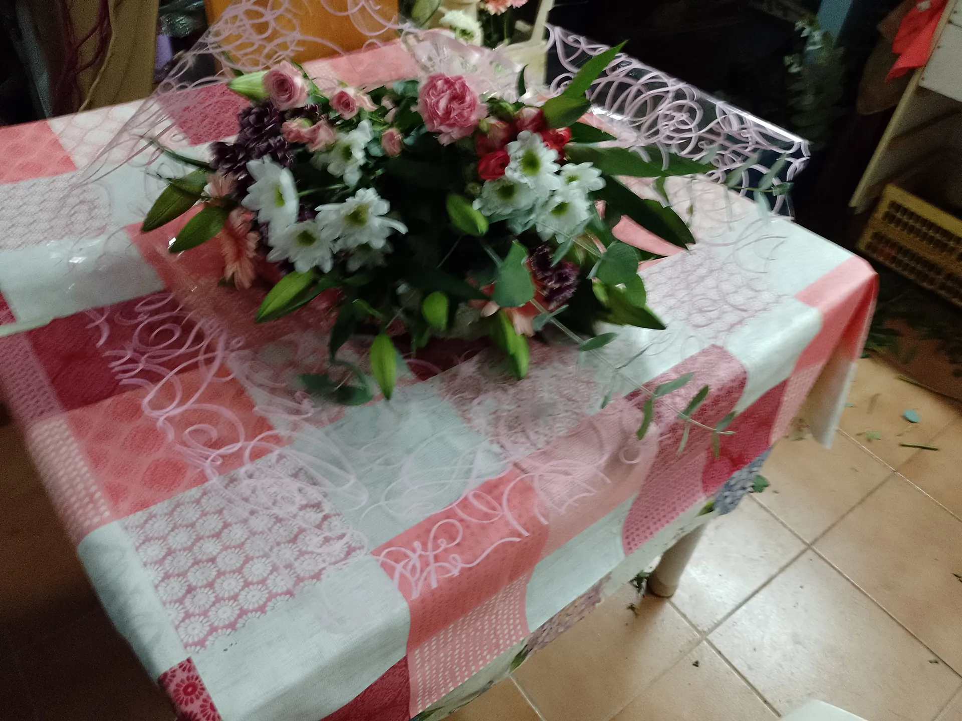 A floral arrangement by Blooming Marvellous