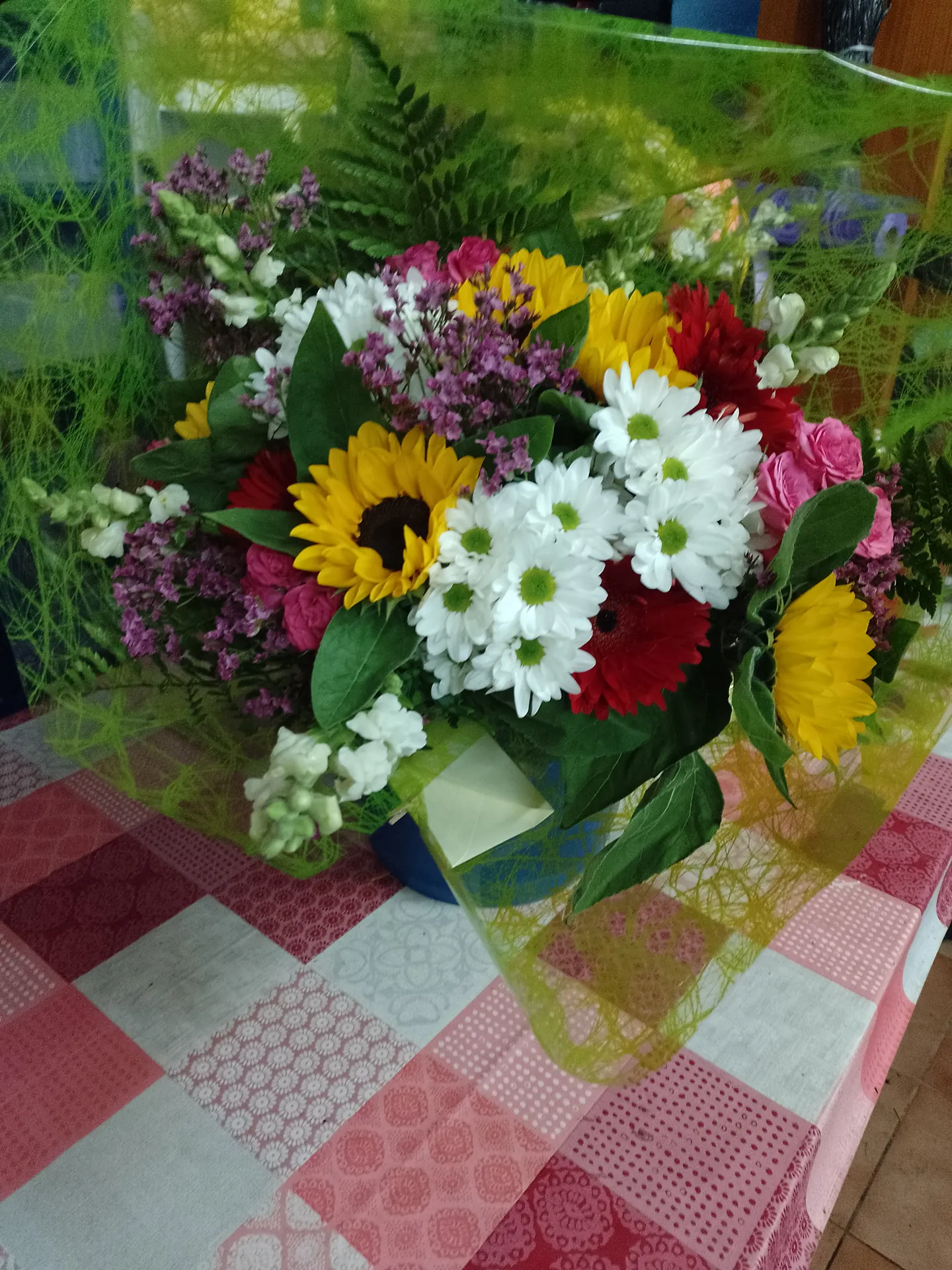 A floral arrangement by Blooming Marvellous