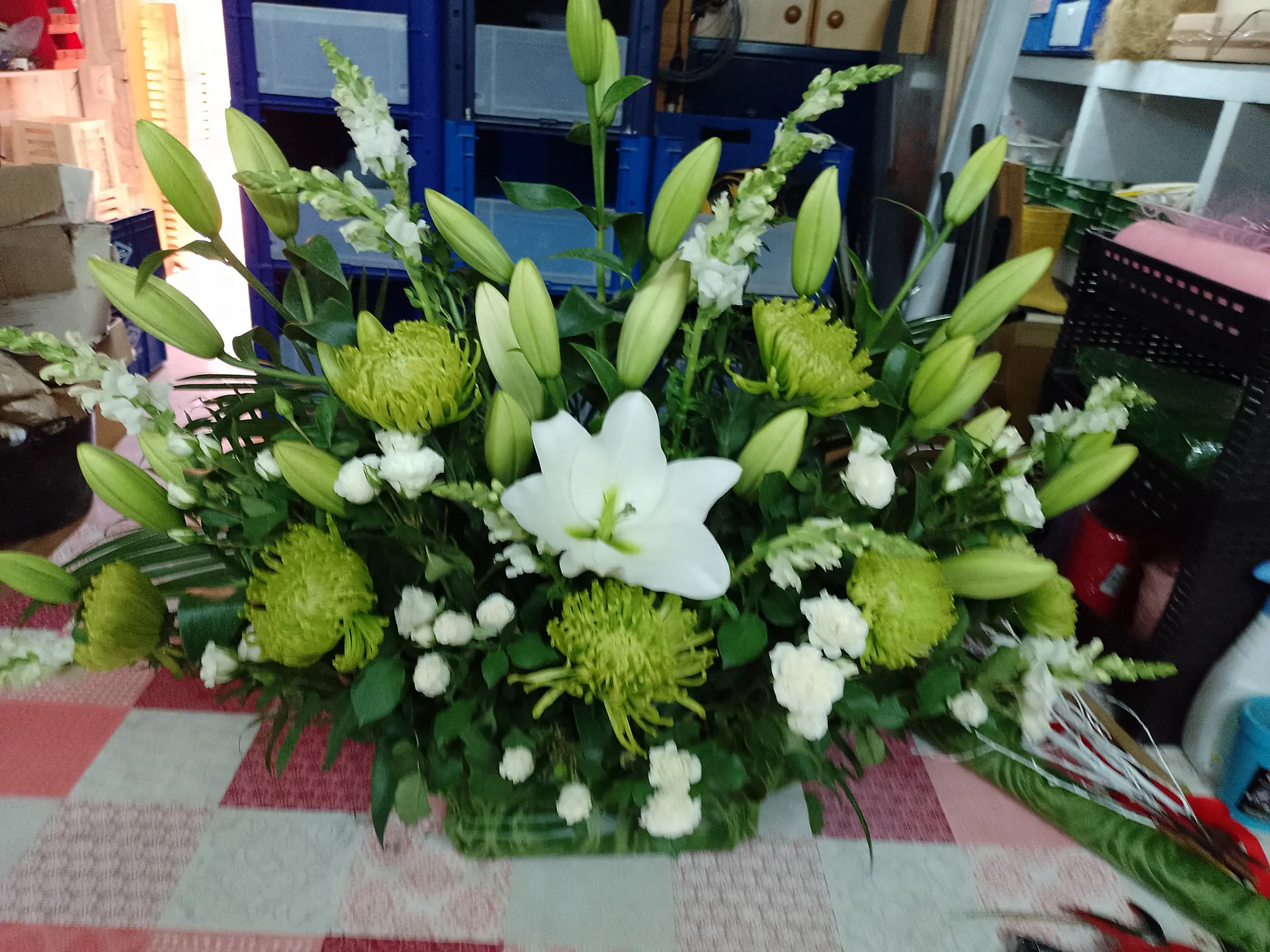 A floral arrangement by Blooming Marvellous