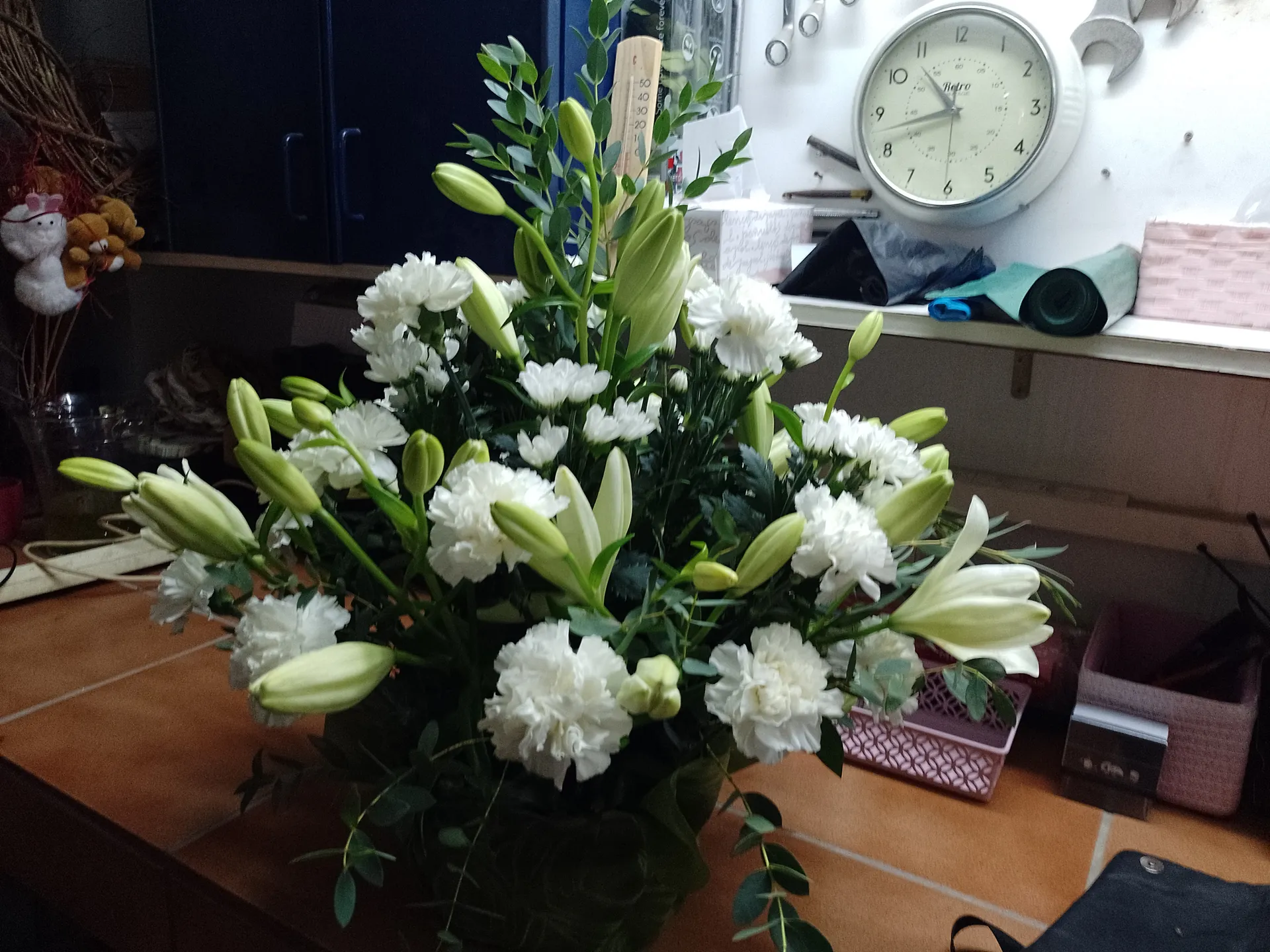 A floral arrangement by Blooming Marvellous