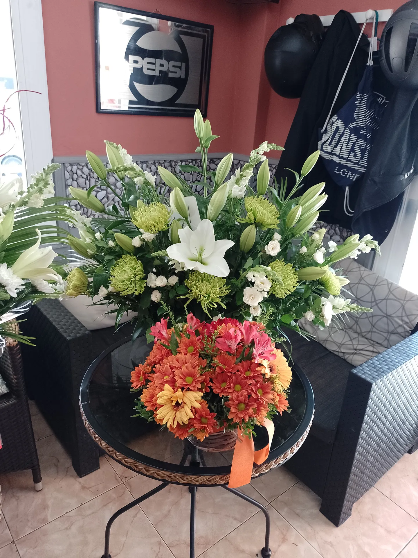 A floral arrangement by Blooming Marvellous
