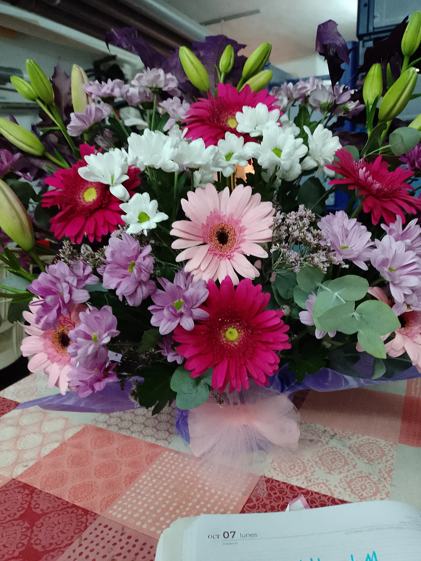 A floral arrangement by Blooming Marvellous