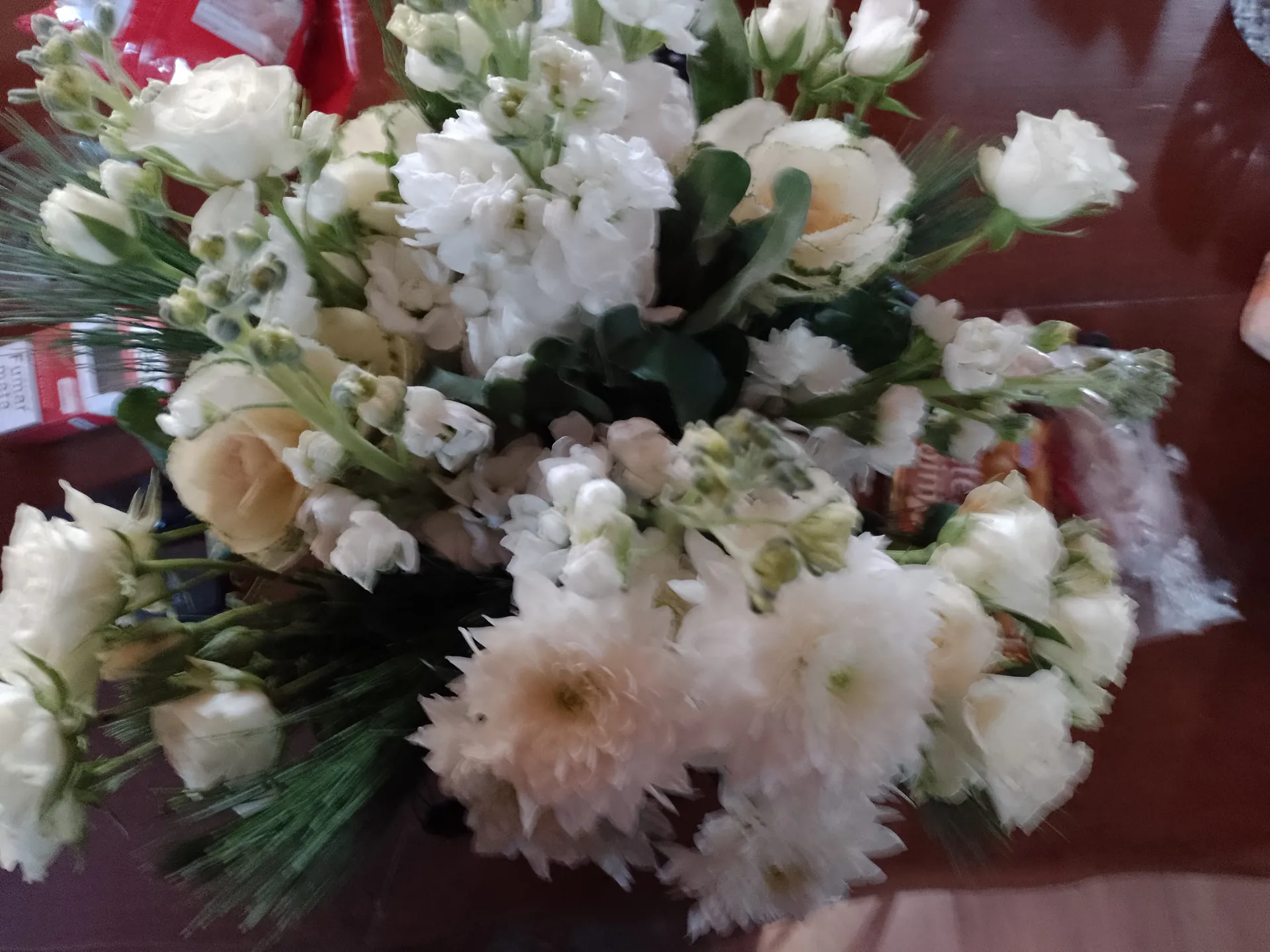 A floral arrangement by Blooming Marvellous