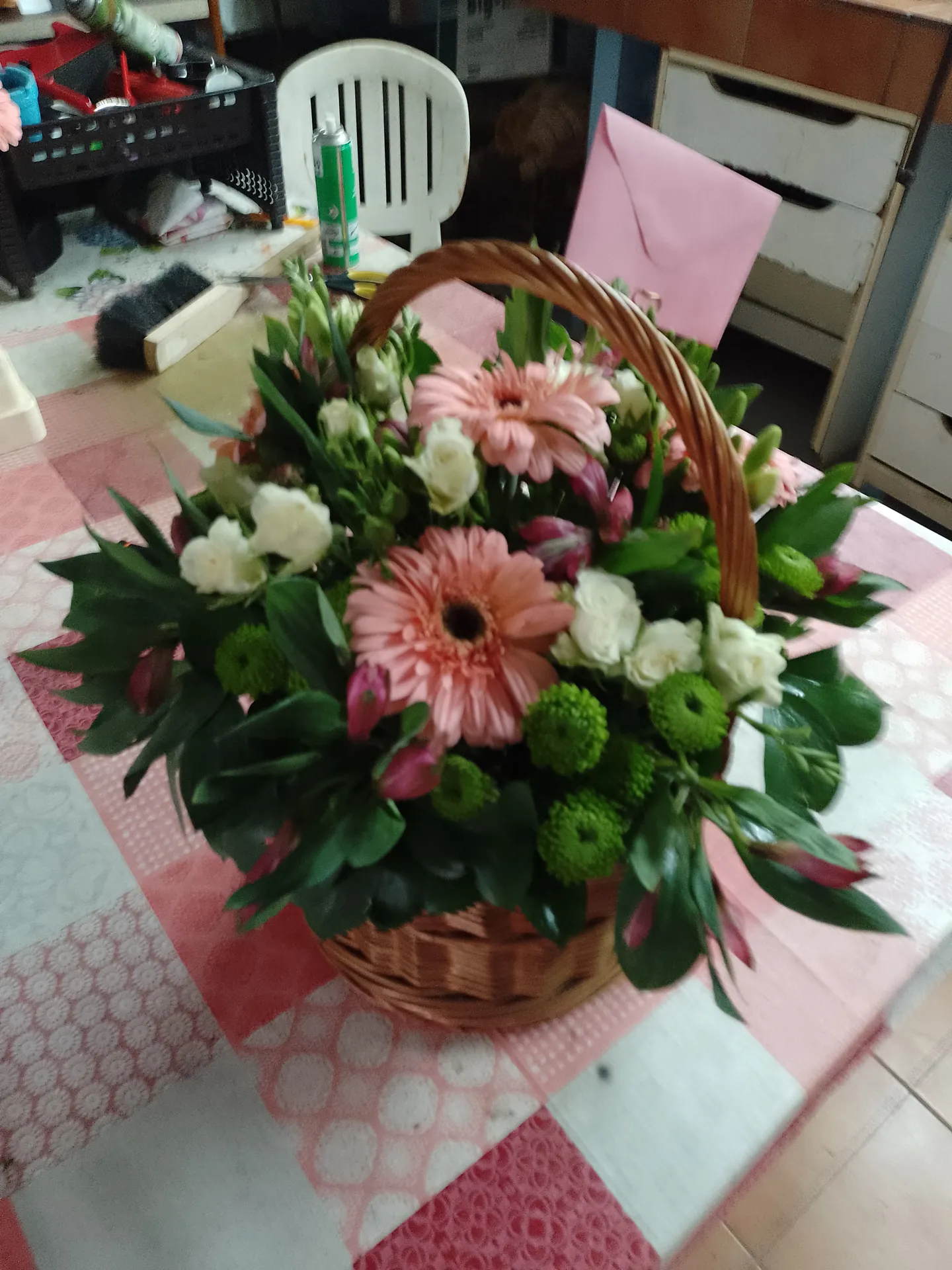 A floral arrangement by Blooming Marvellous