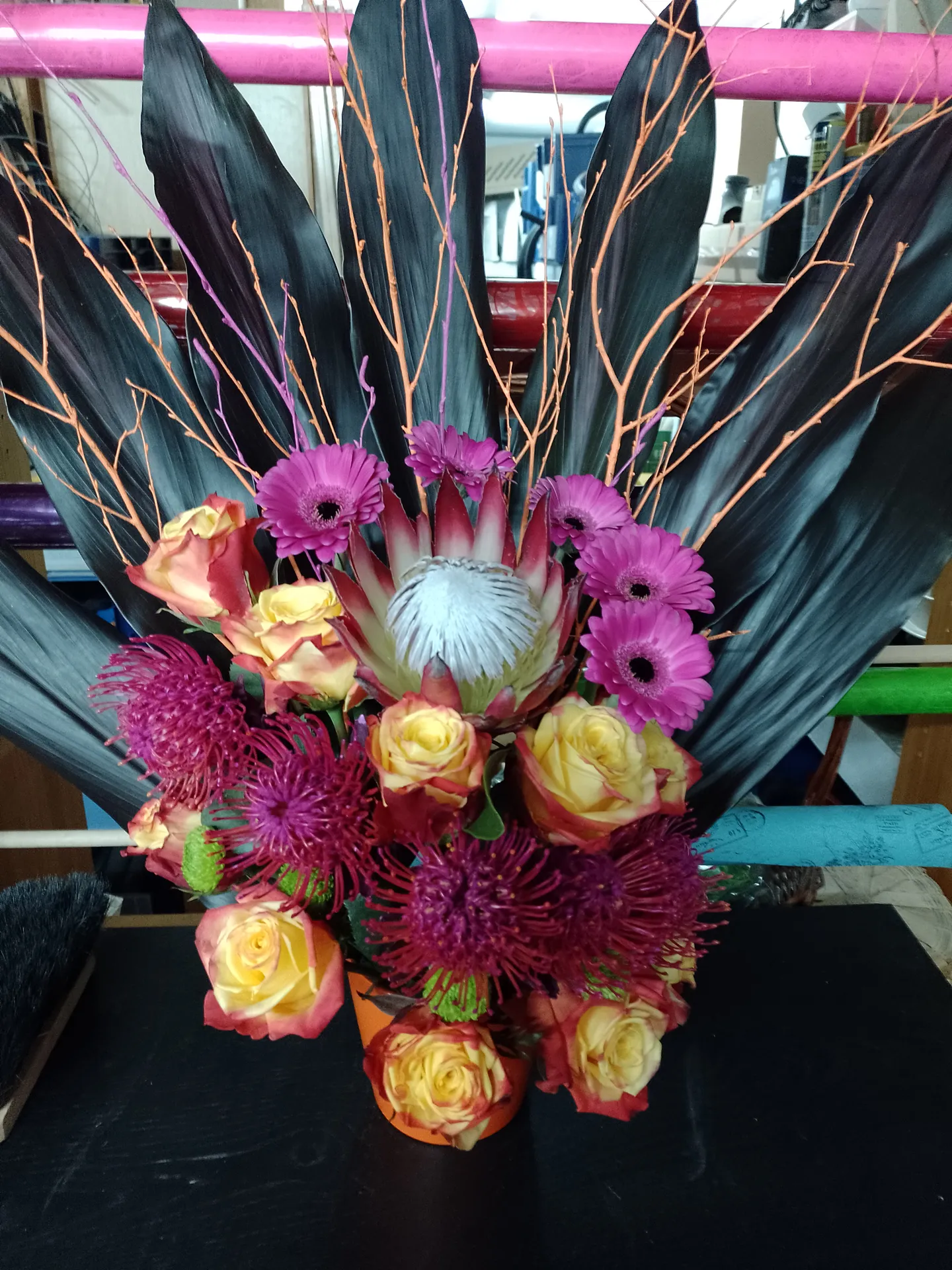A floral arrangement by Blooming Marvellous