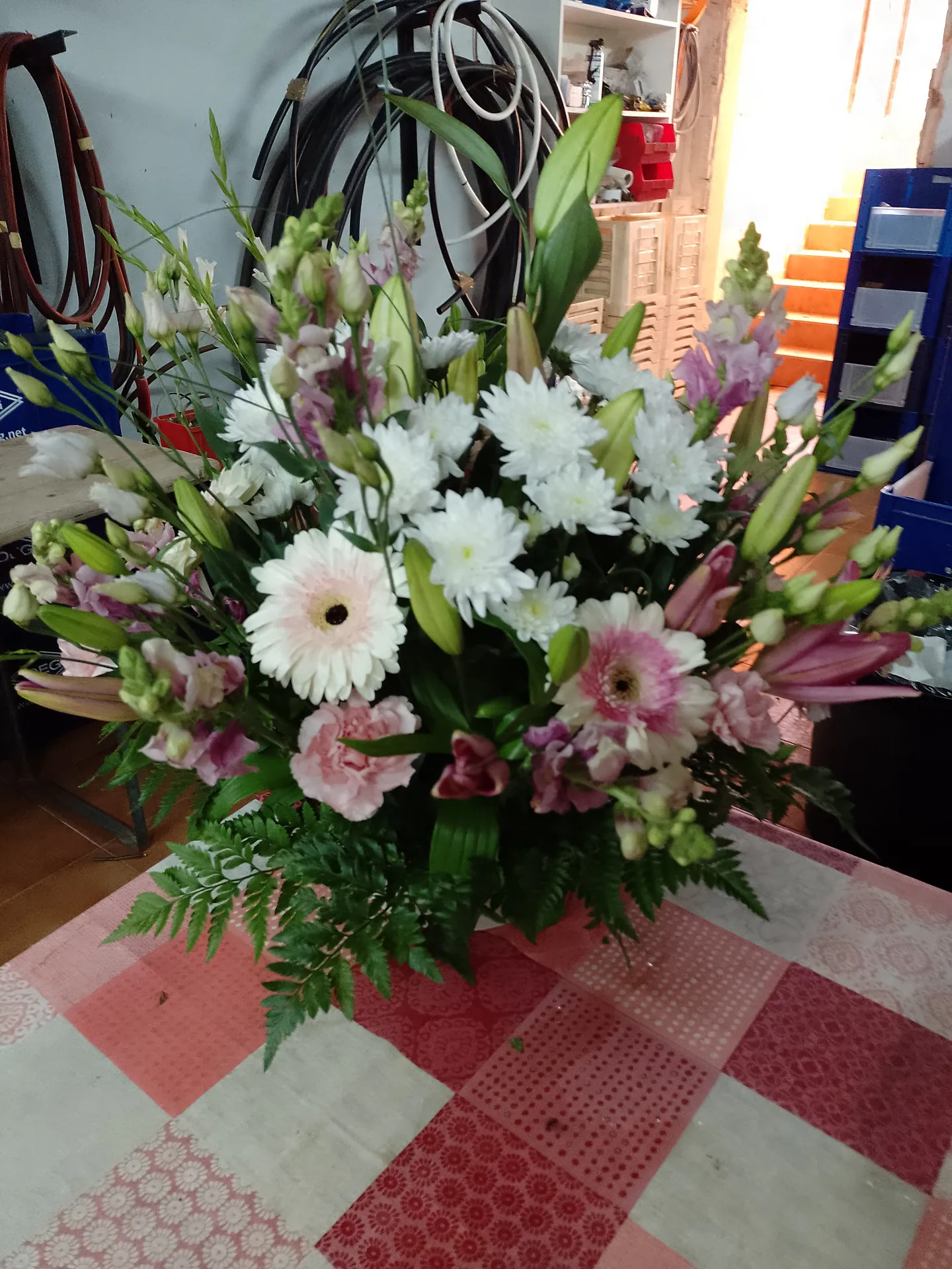 A floral arrangement by Blooming Marvellous