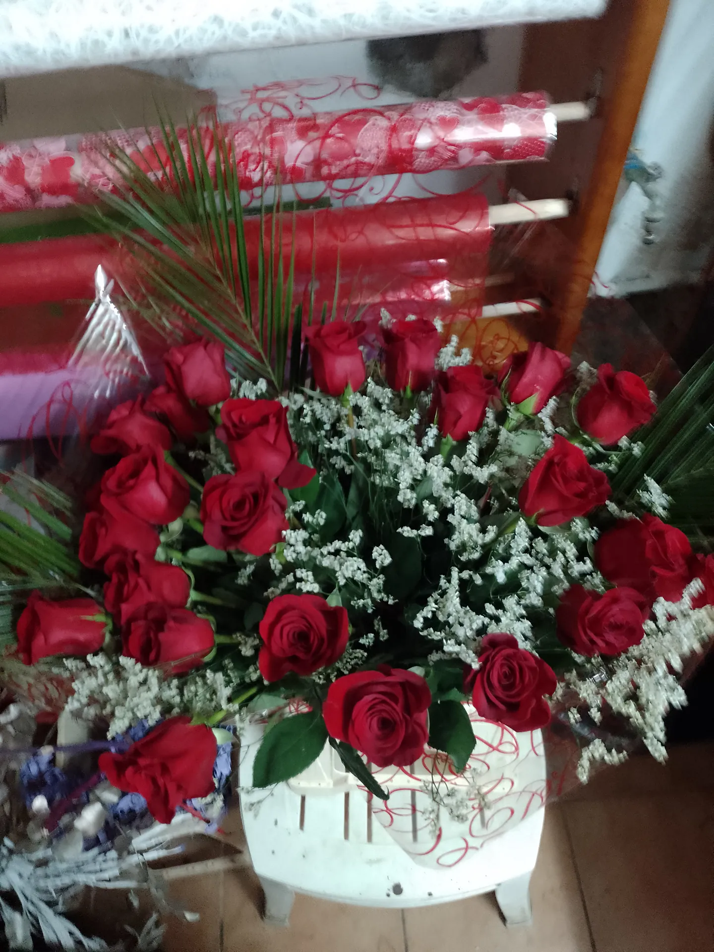 A floral arrangement by Blooming Marvellous