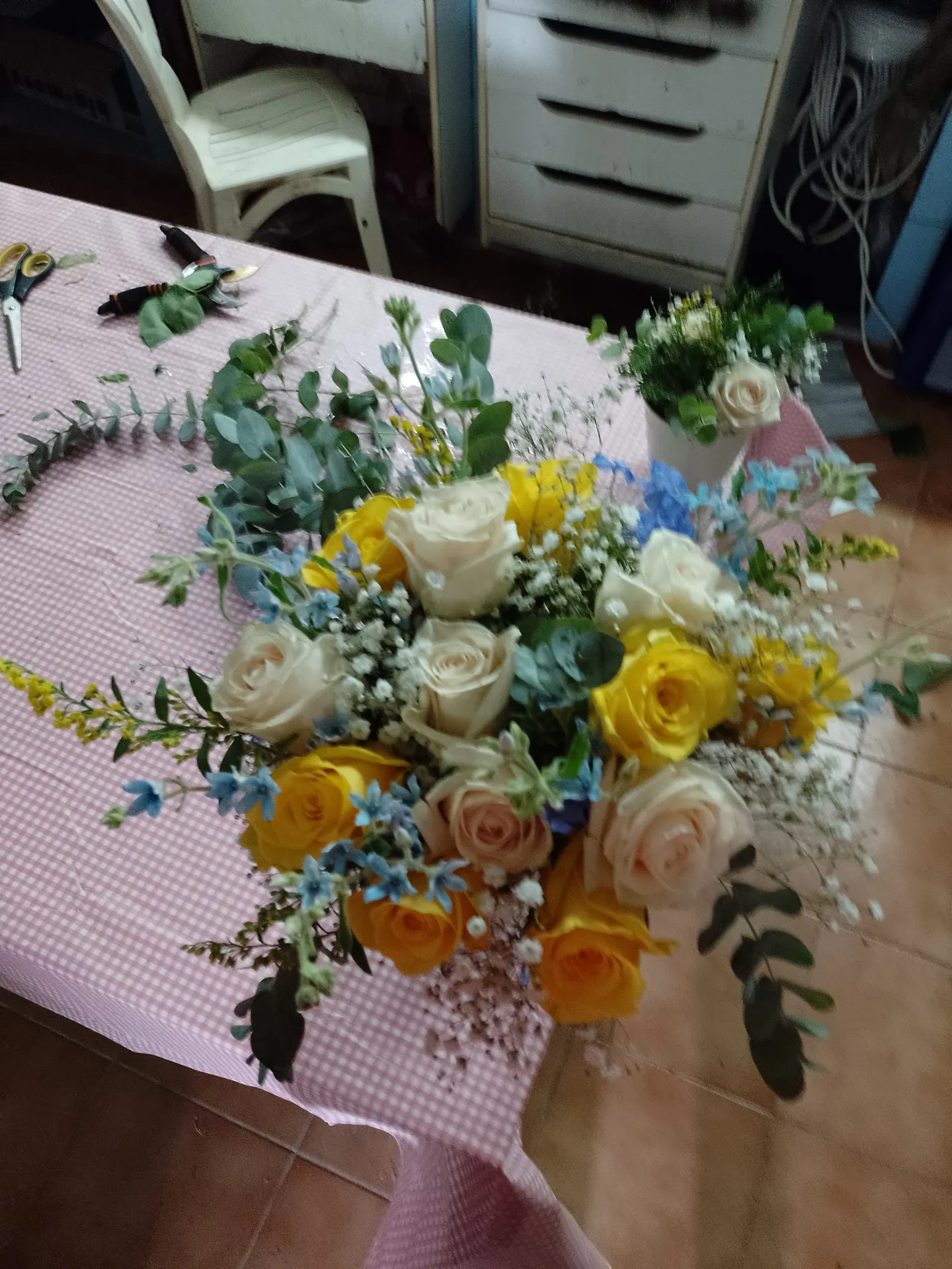 A floral arrangement by Blooming Marvellous