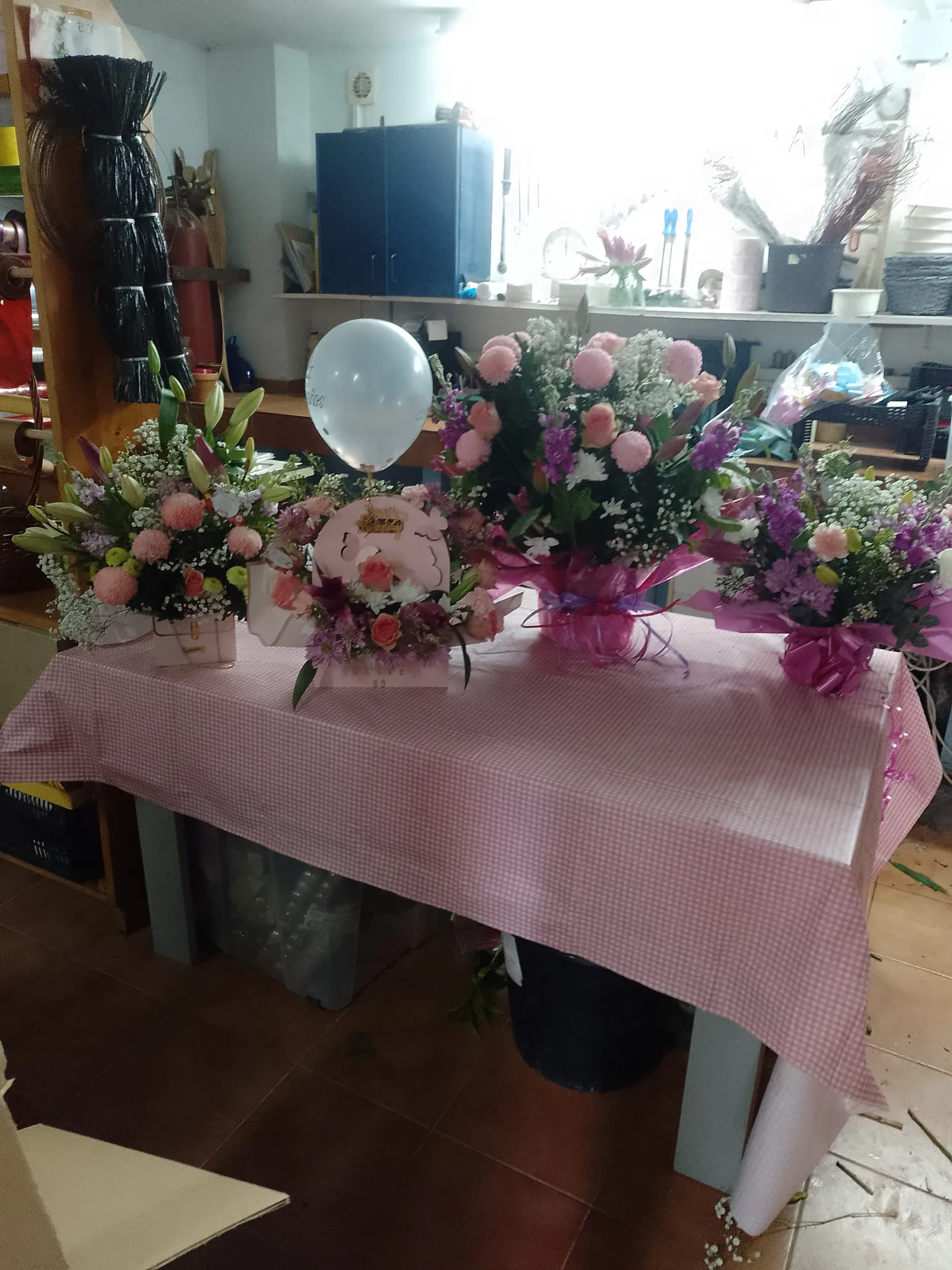 A floral arrangement by Blooming Marvellous