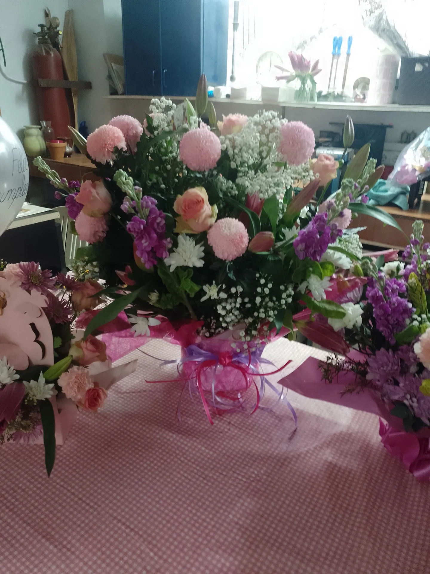A floral arrangement by Blooming Marvellous