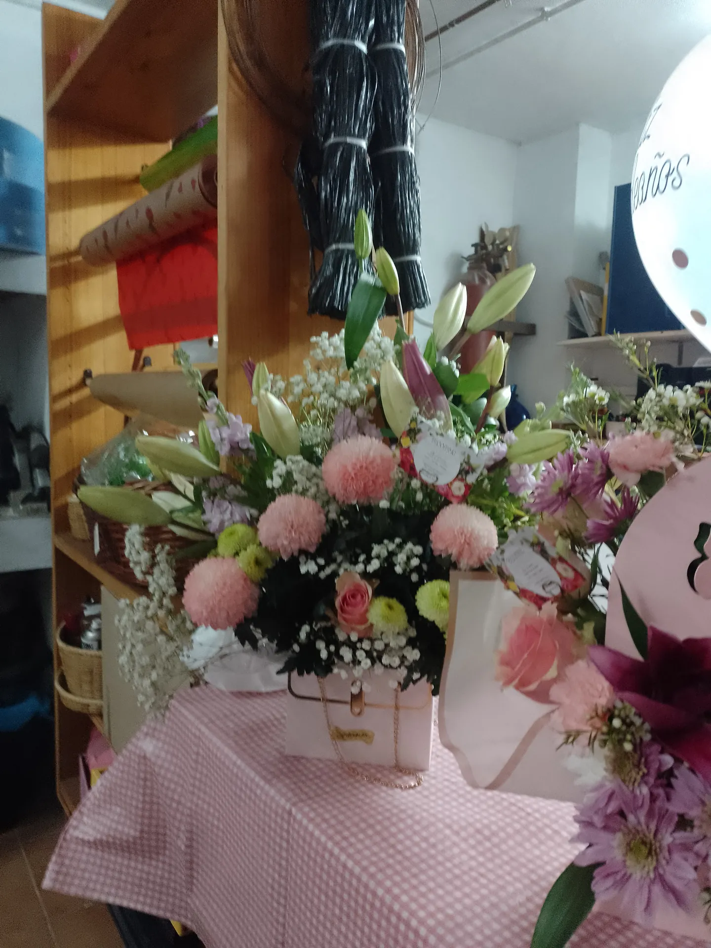 A floral arrangement by Blooming Marvellous