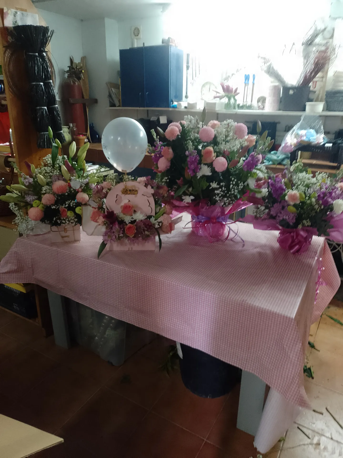 A floral arrangement by Blooming Marvellous