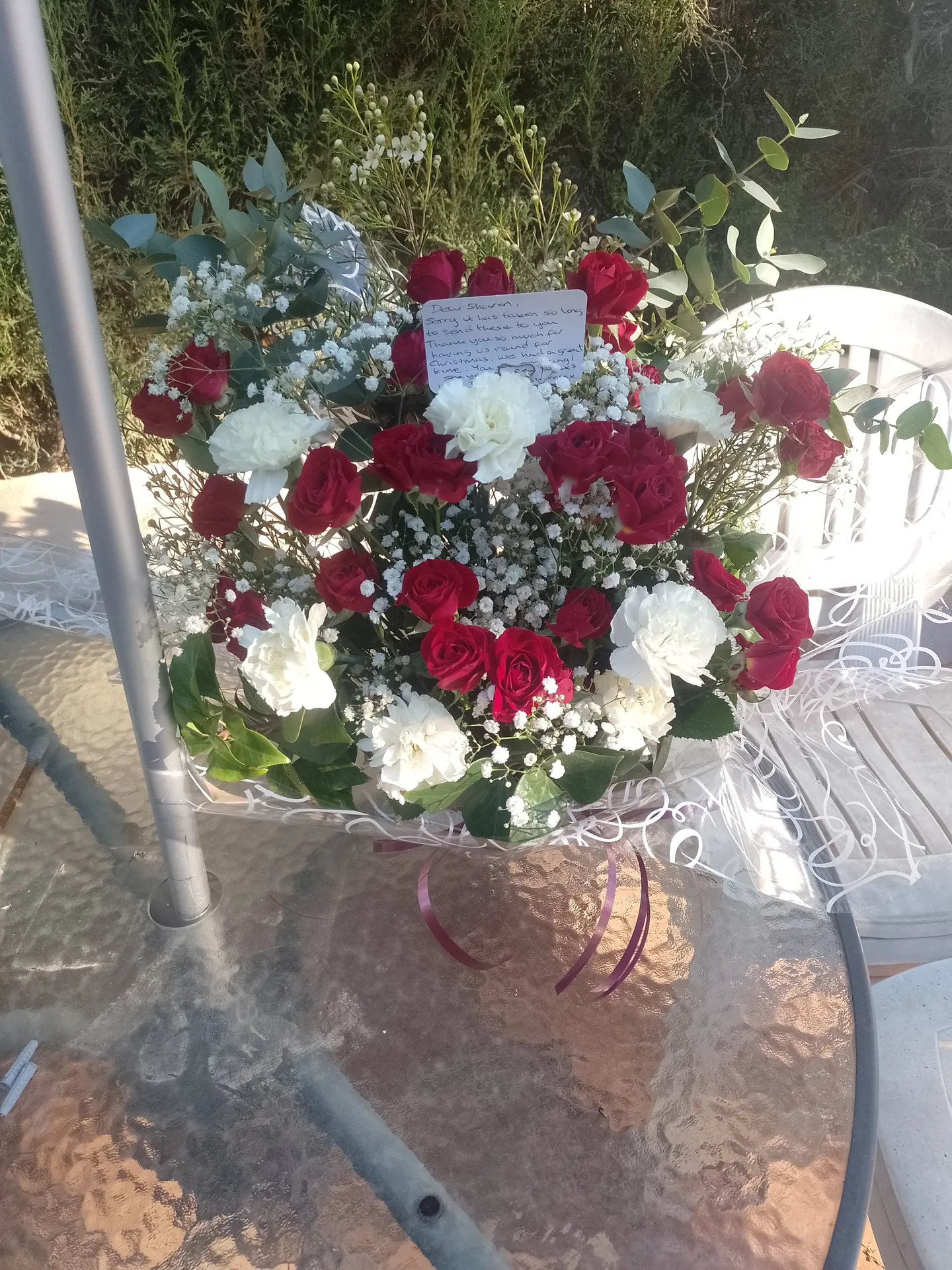 A floral arrangement by Blooming Marvellous