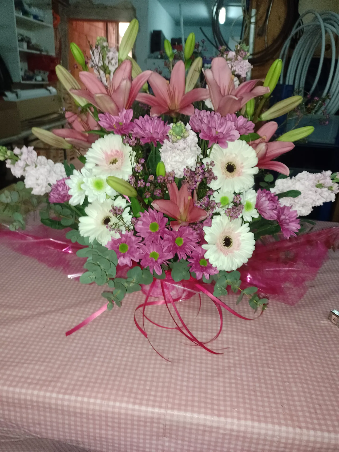 A floral arrangement by Blooming Marvellous