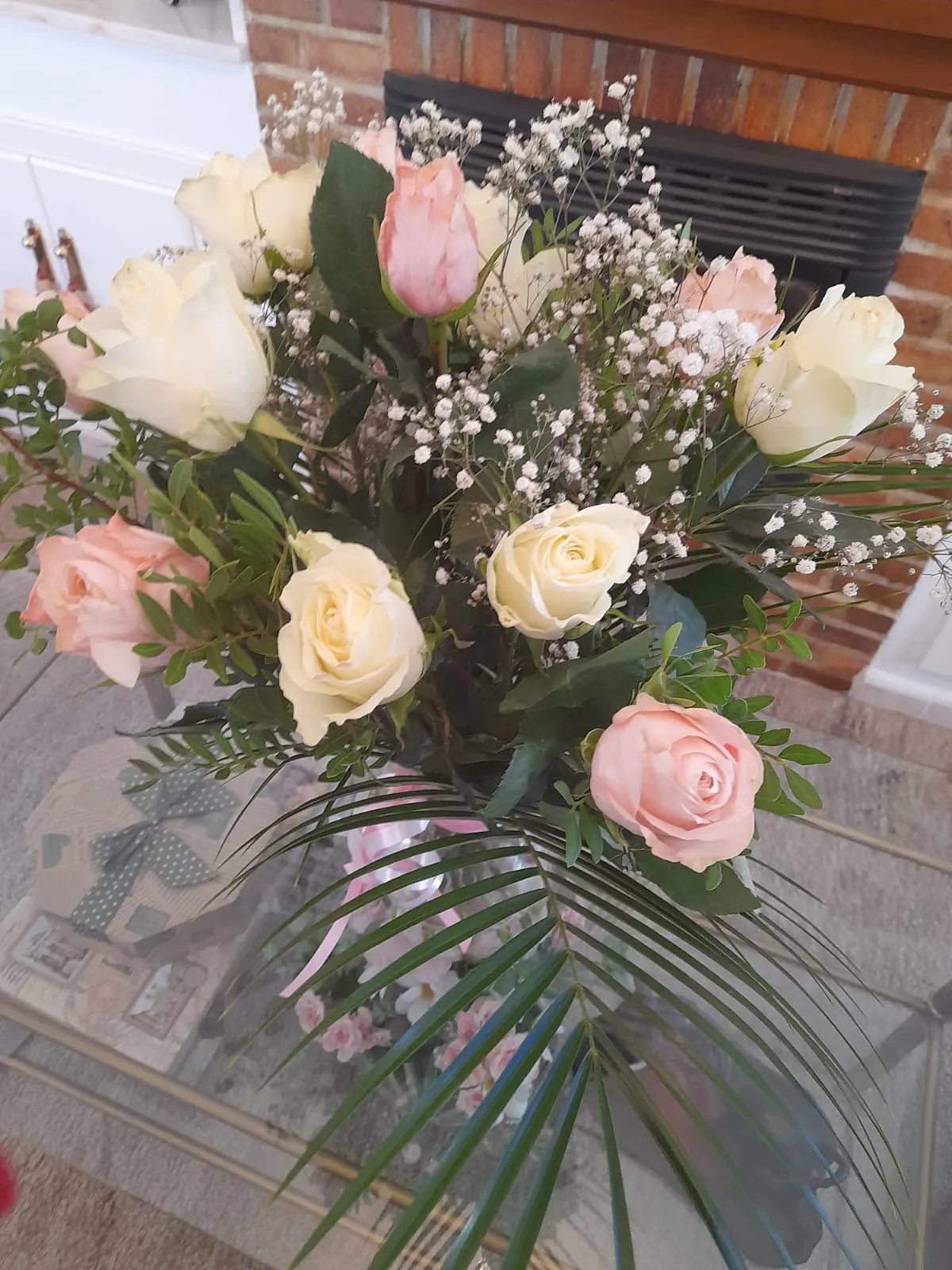 A hand-tied bouquet by Blooming Marvellous
