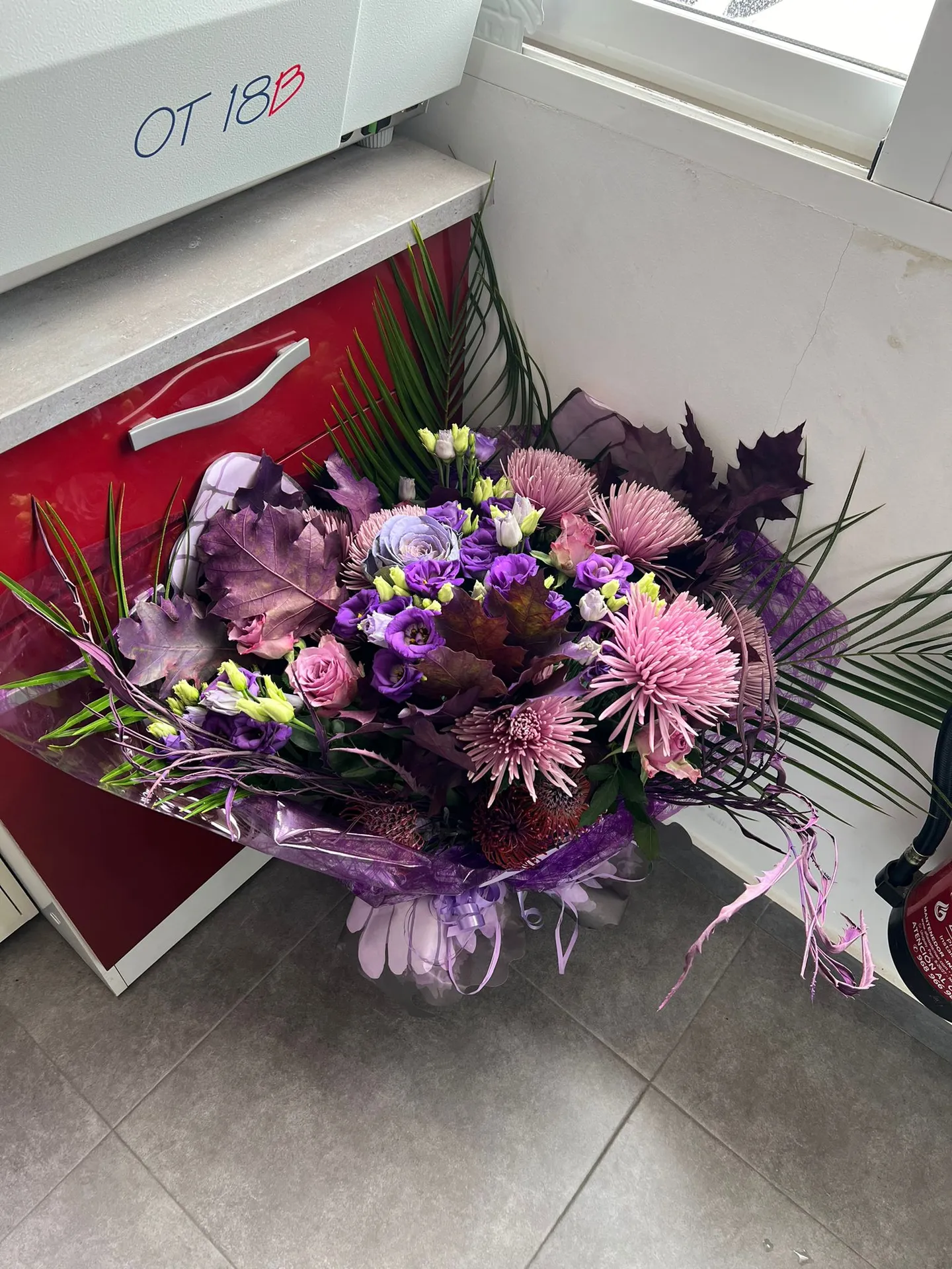 A hand-tied bouquet by Blooming Marvellous