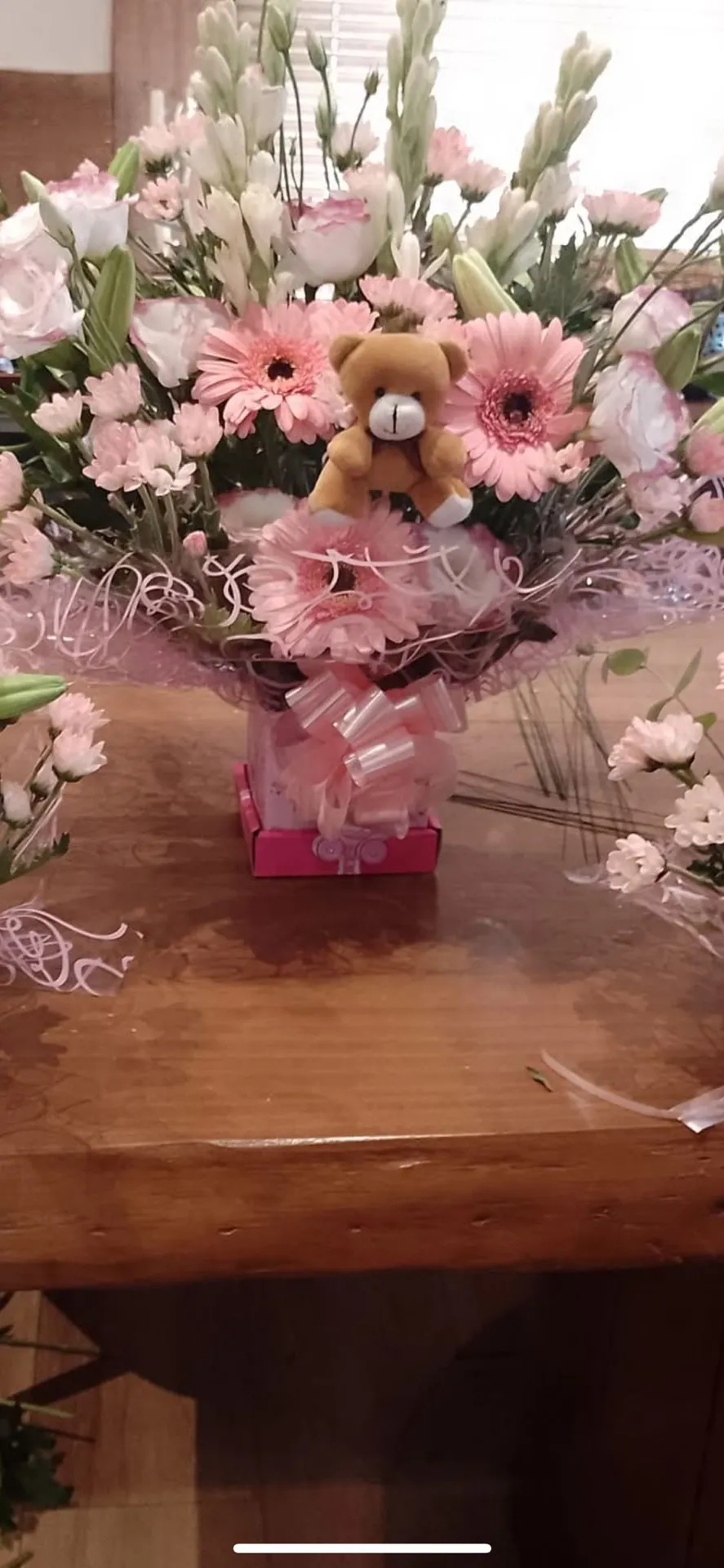 A hand-tied bouquet by Blooming Marvellous