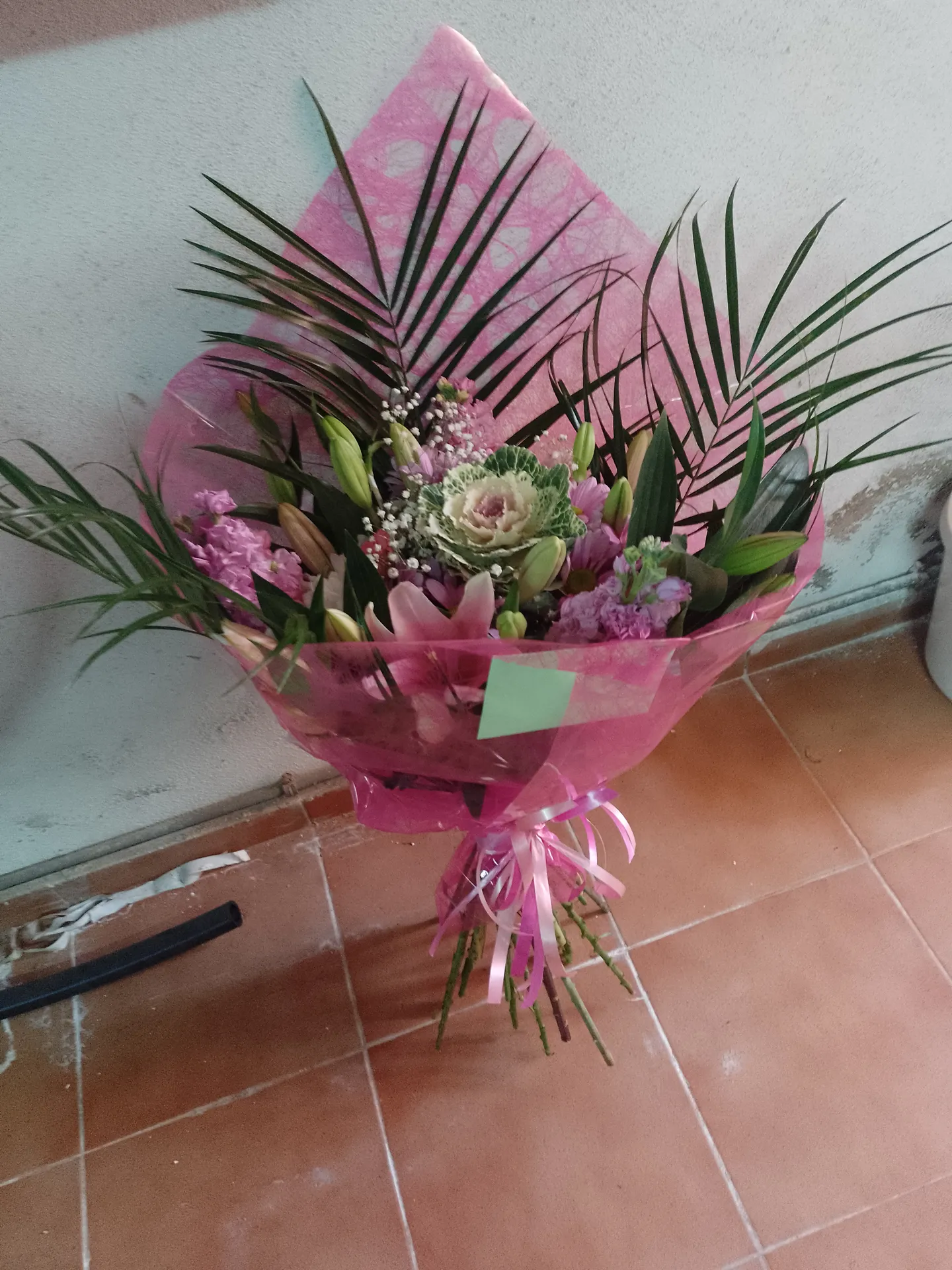 A hand-tied bouquet by Blooming Marvellous
