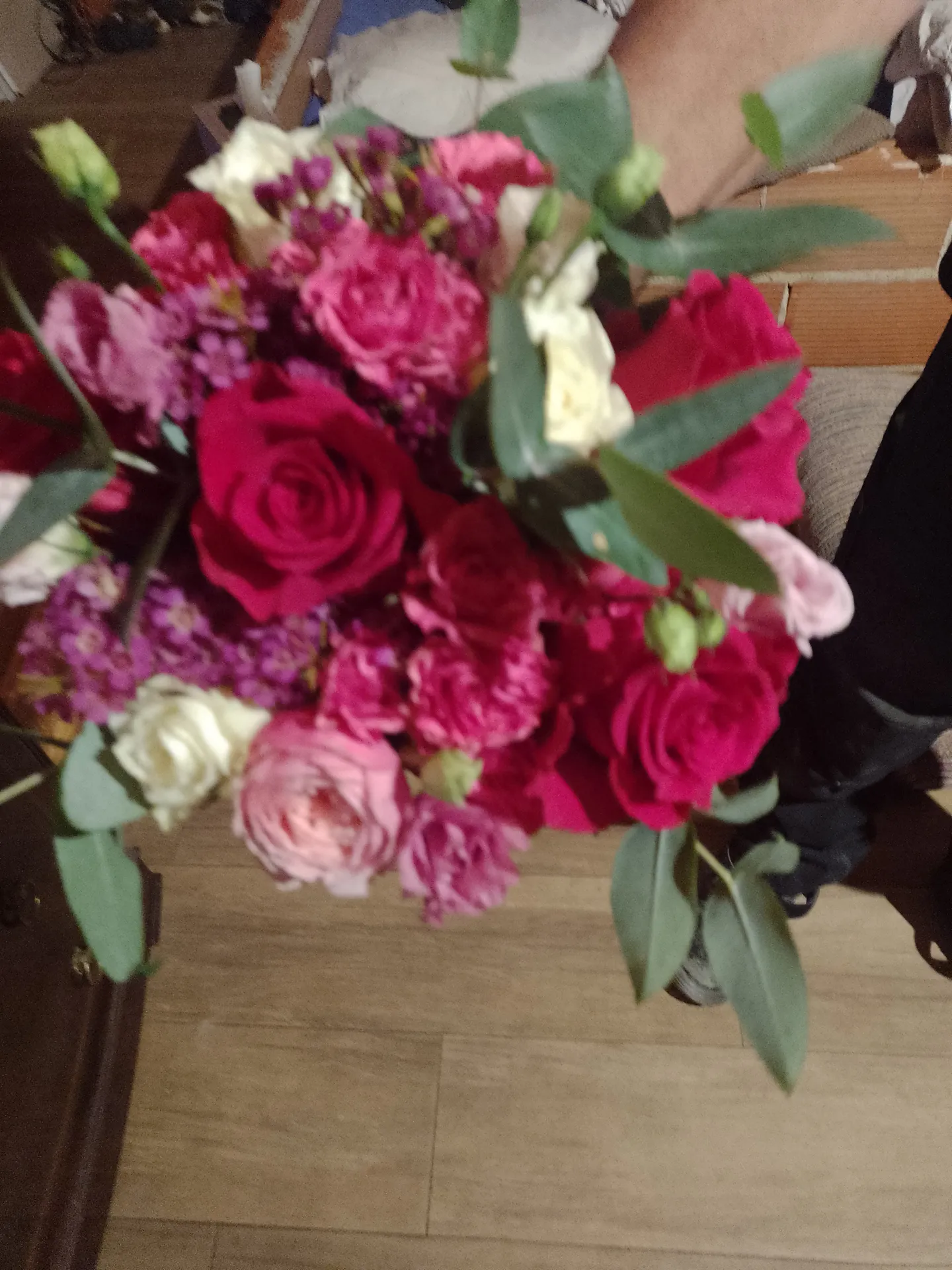 A hand-tied bouquet by Blooming Marvellous