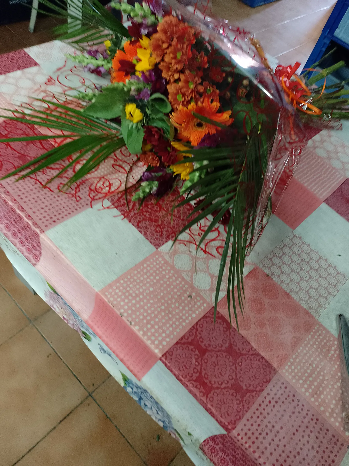 A hand-tied bouquet by Blooming Marvellous