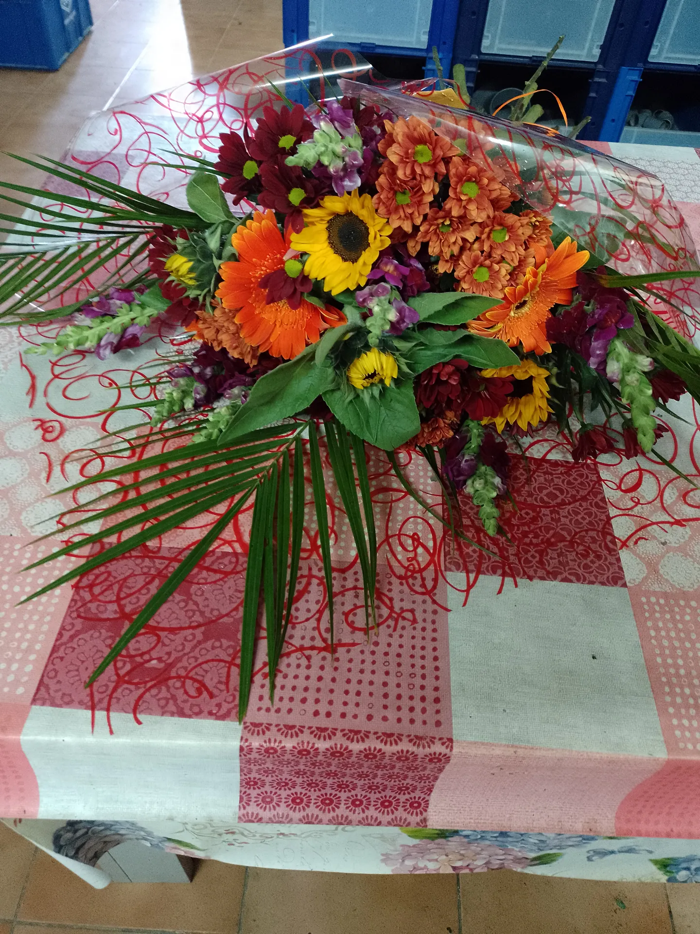 A hand-tied bouquet by Blooming Marvellous