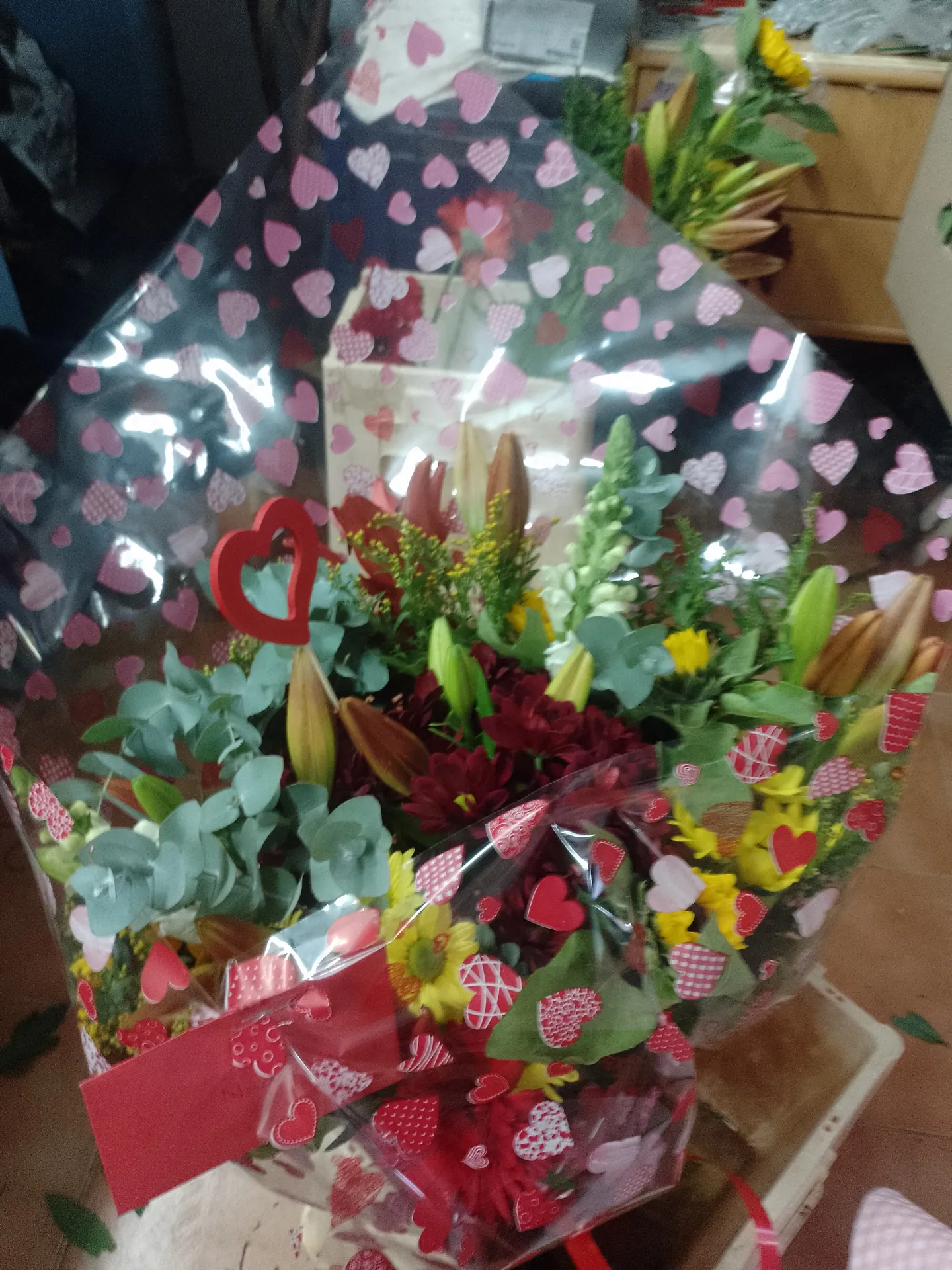 A hand-tied bouquet by Blooming Marvellous