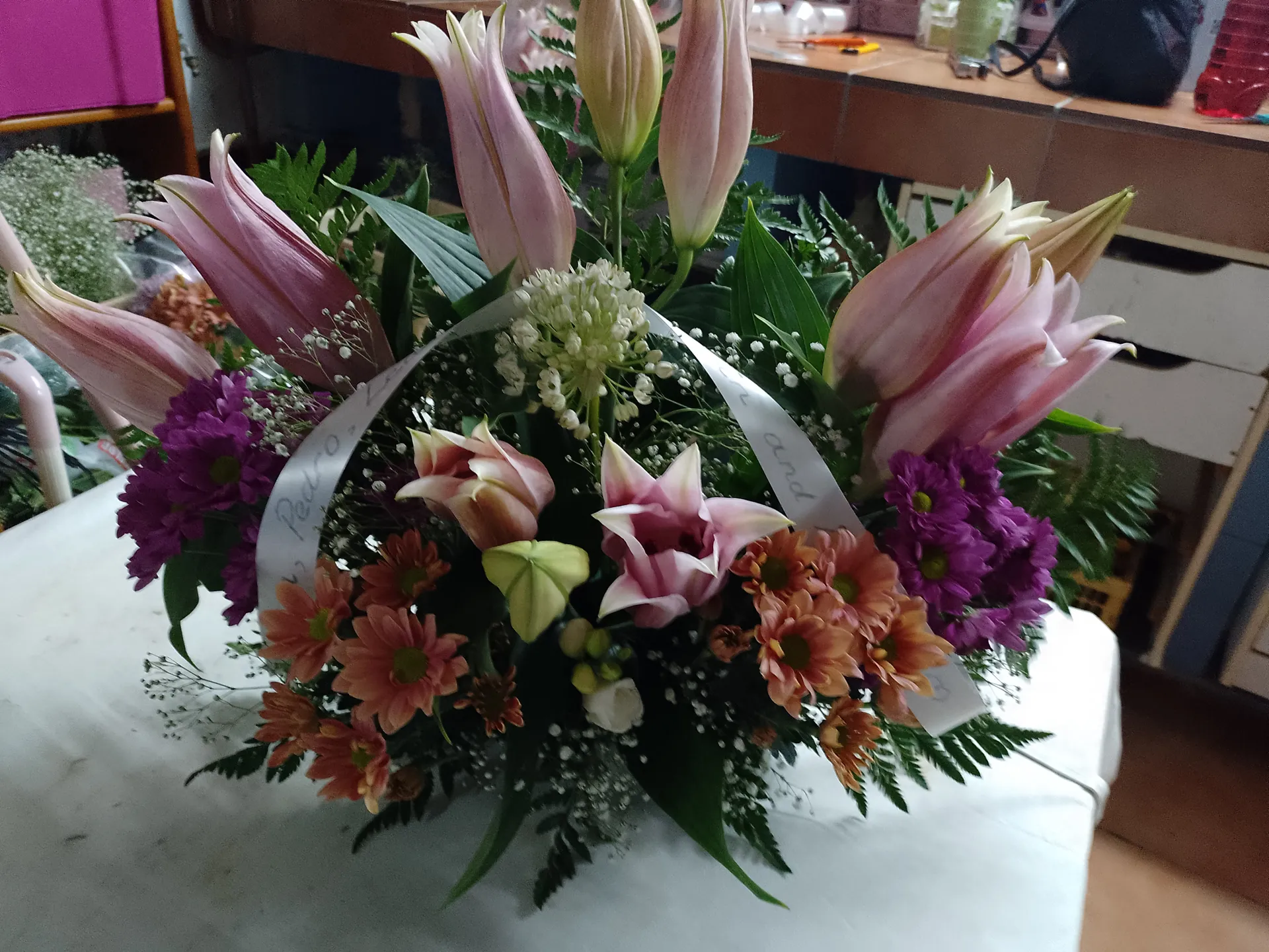 A funeral tribute by Blooming Marvellous