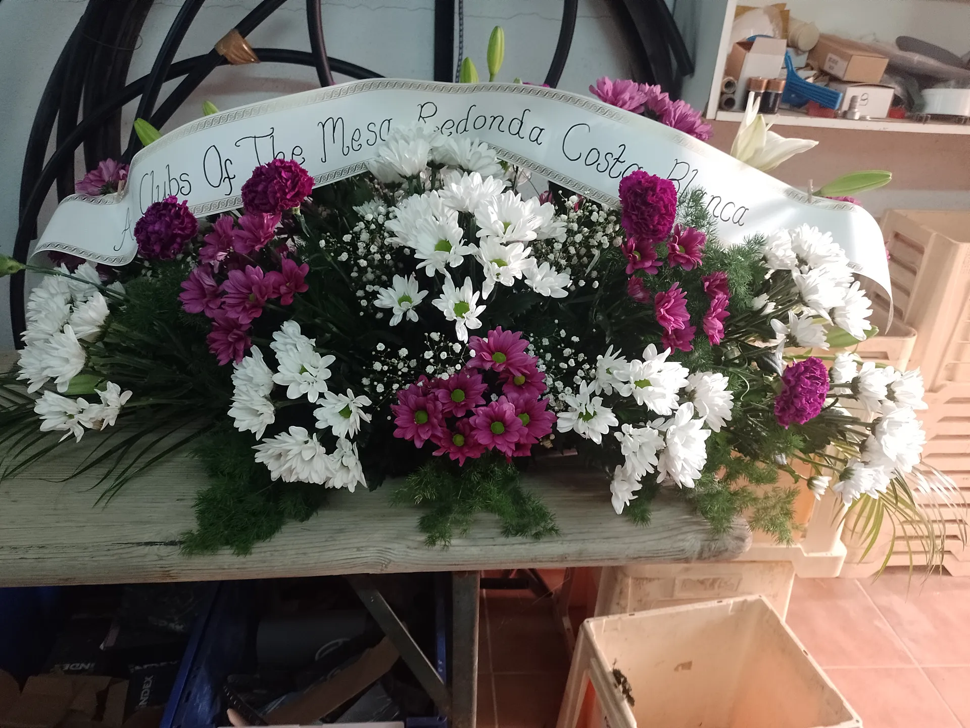 A funeral tribute by Blooming Marvellous