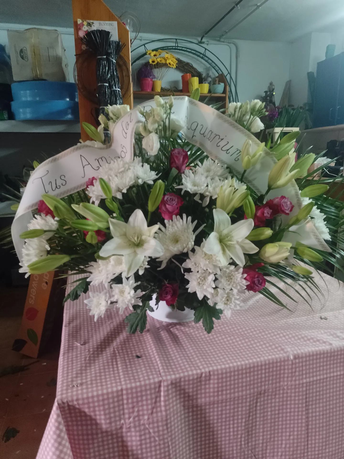 A funeral tribute by Blooming Marvellous