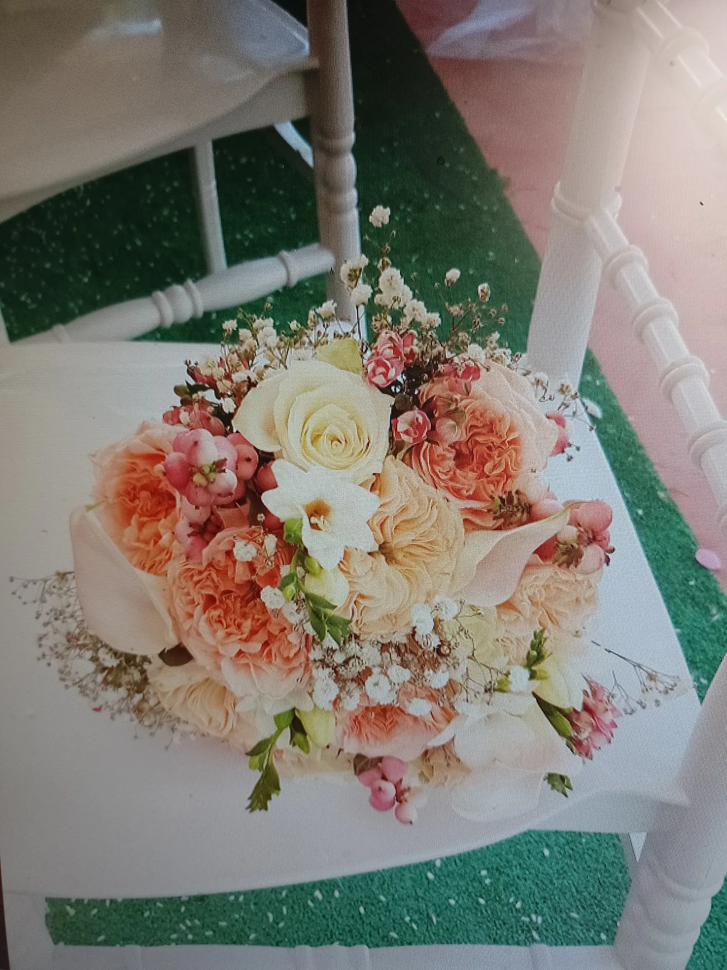 Wedding flowers by Blooming Marvellous